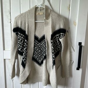 Hollister open front cardigan